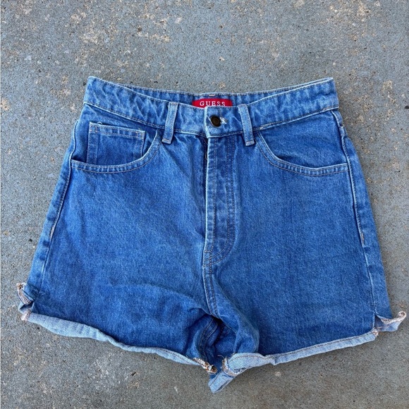 Guess Pants - Guess Classic Blue Jean Shorts